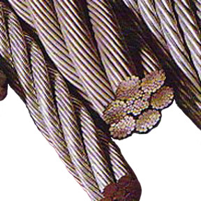 1/16" 1X7 galvanized aircraft cable