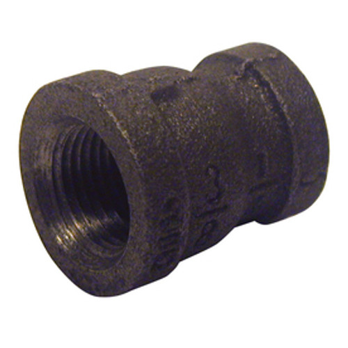 IRON REDUCER COUPLING 3/4" X 1/2"