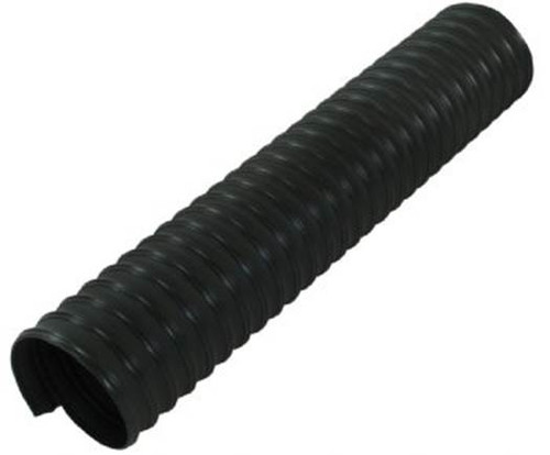 3.5" Black Flexible Drop Tubing 3.5" X 25 Ft Roll