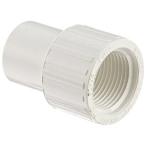 PVC ADAPTERS 3/4" MALE SLIP X 3/4"FPT SCHEDULE 40