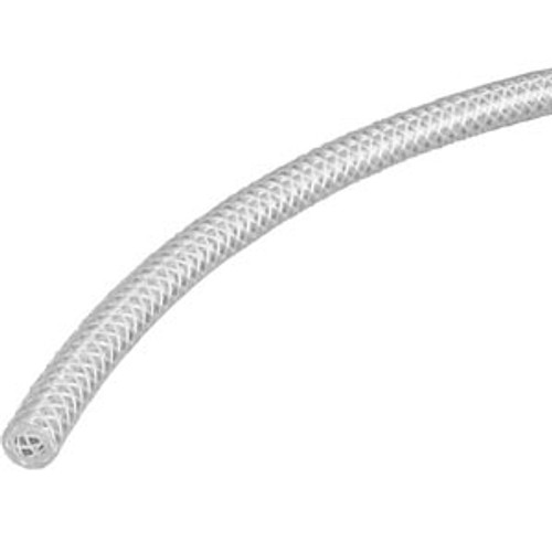 1/4" BRAIDED CLEAR HOSE