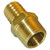 BRASS HOSE BARB 3/8" X 1/2"MPT