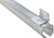 National Hardware N193-953 Round Rail, Steel, Galvanized, 2-13/32 in W, 2-3/8 in H, 120 in L