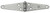 National Hardware N128-272 Strap Hinge, Steel