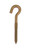 Ceramic Coated Screw Hook - .225" (1/4") x 3 1/2"