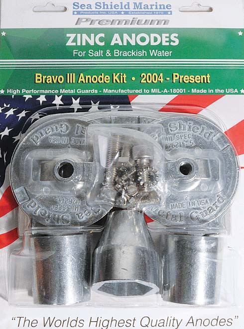 Kit D'anodes En Magnésium Pour Mercruiser Bravo 3 2004+ – Réf 888760Q04
