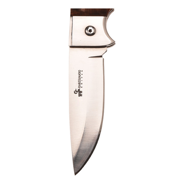 Karesuando Folding Knife 'Singi' - Brown, 80mm
