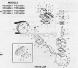 VT203001, VT200001, VT233301, VT23401, VT23350