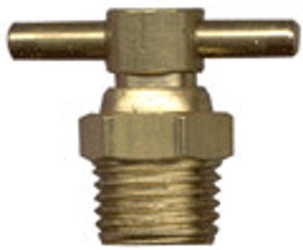 1/4" Brass Wingnut Drain Cock #0186A5