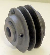 4 1/2" OD x 3/4" ID TWO GROOVE PULLEY #022E61