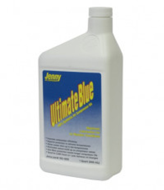 Synthetic Blue Air Compressor Oil, Quart #057689