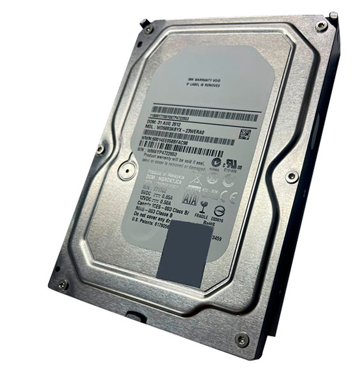 Western Digital HDD 500G ウエスタンデジタル - 内蔵型ハードディスク