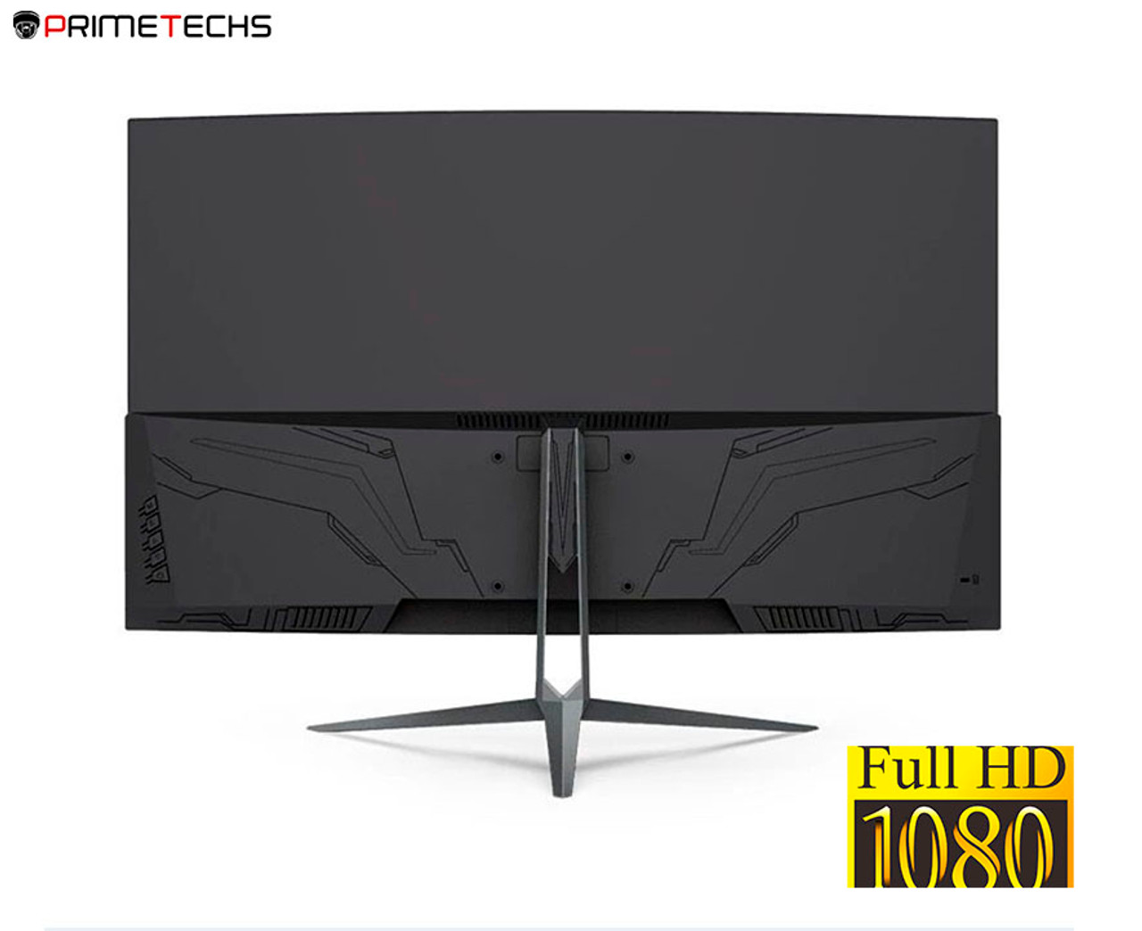 PRIMETECHS Monitor 27 Pulgadas Gamer Full HD 2 megapixeles 144HZ, 2 ms  Respuesta, Pantalla Curva, WLed de iluminación, sin Marco, ultradelgado