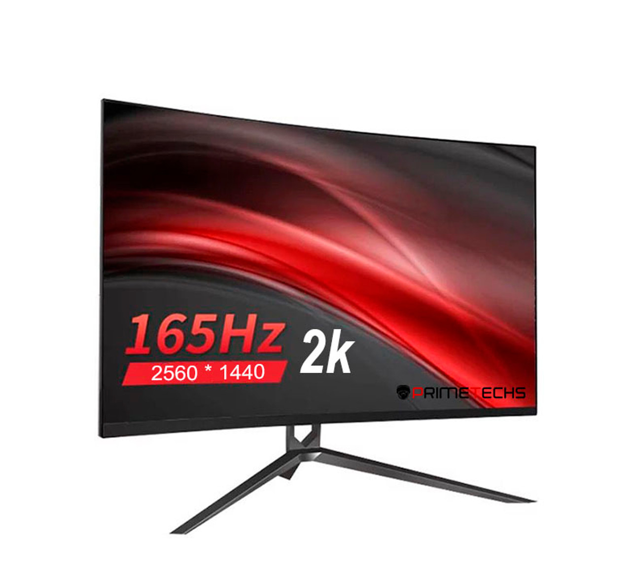 Monitor curvo para juegos de 27 pulgadas 144Hz 165Hz 2K, QHD 2560 x 1440p  1500R, pantalla ancha 16:9, 1 ms, FreeSync, 98% sRGB, pantalla de PC HDR