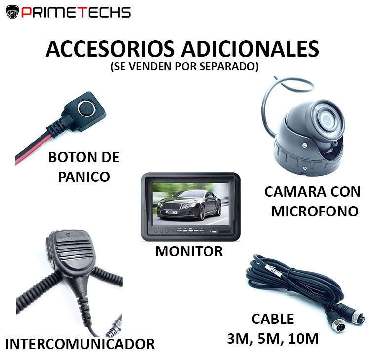 Kit DVR móvil 4G 2 megapixeles auto o camión/1080P 4 Canales HD