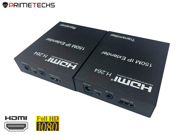 PRIMETECHS Extensor HDMI 1080p PARA 150MTS