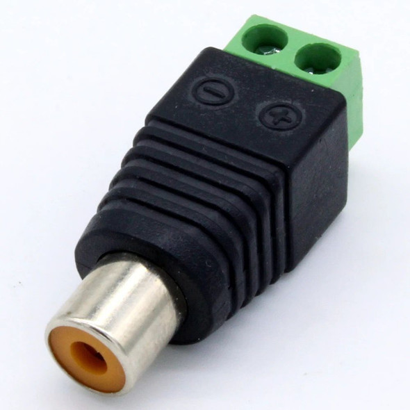 Conector RCA hembra / Para micrófono Conector RCA hembra / Para micrófono