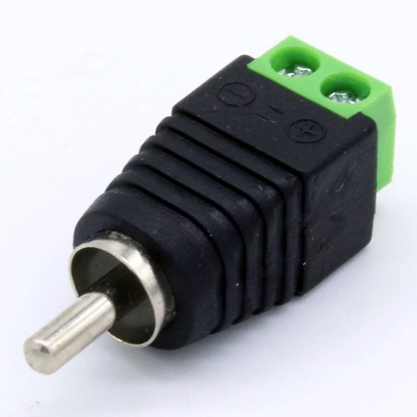 Conector RCA macho / Para microfono
