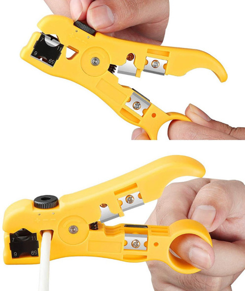 PINZAS PELA CABLES PARA RG, COAXIAL Y UTP