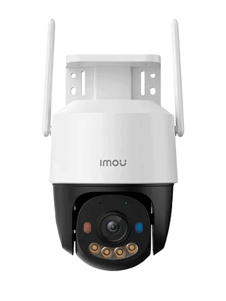 IMOU Cruiser SC 5MP (IPC-K7FN-5H0WE ) - Cámara IP PT de 5 MP/ Wifi/ Full Color/Disuasión activa luces Rojo-Azul/ Audio 2 Vías/ 30 Metros Visión Nocturna/ Sirena de 110 dB/ Smart tracking/ Ranura para MicroSD/ IP66
