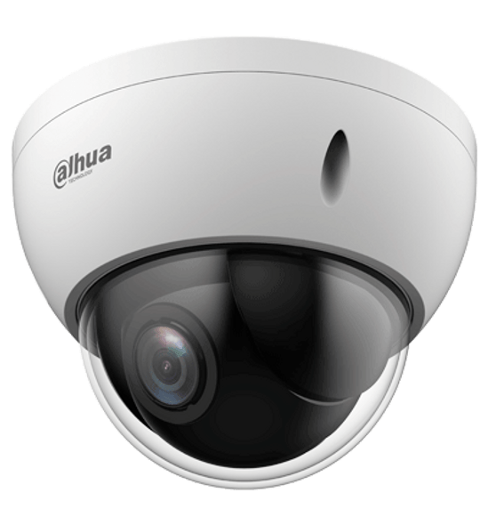 DAHUA SD22204DB-GNY - Cámara IP PTZ de 2 MP / WizSense/ 4x de Zoom óptico/ Starlight / Detección facial/ SMD 3.0/ Antivandálica IK10/ Exterior IP66/ Protección perimetral / Ranura para MicroSD/ PoE