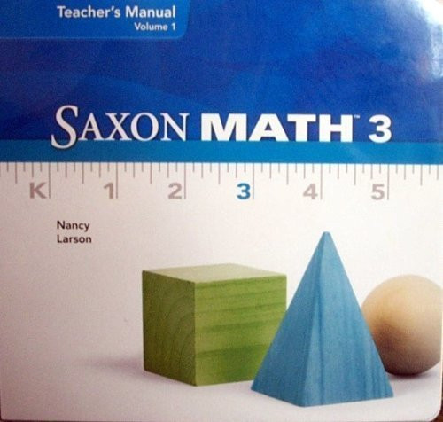 Saxon Math 3, Teacher's Manual, Vol. 2