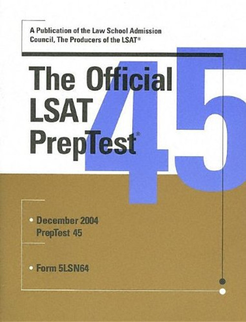 The Official LSAT PrepTest 45