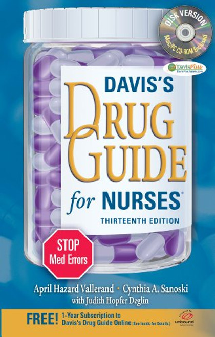 Davis's Drug Guide for Nurses + Resource Kit CD-ROM (Davis's Drug Guide for Nurses (W/CD))