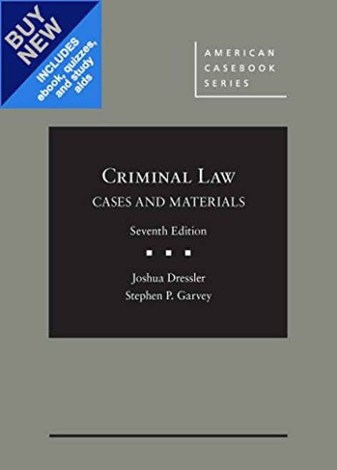 Cases and Materials on Criminal Law  CasebookPlus (American Casebook Series)