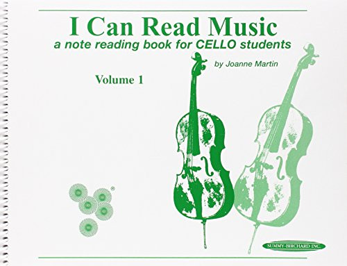 1: I Can Read Music: For Cello, Volume I