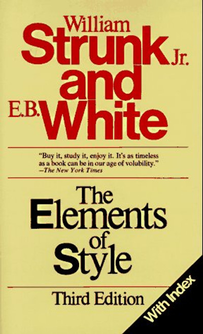 The Elements of Style, Third Edition