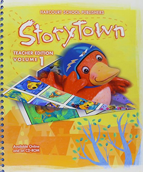 Storytown, Teacher Edition, Vol. 1, Grade K