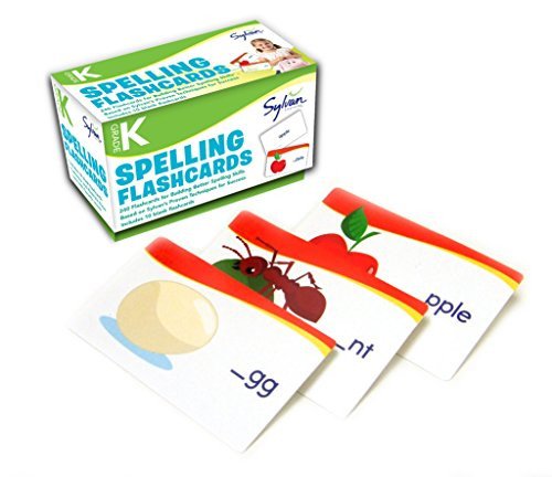 Kindergarten Spelling Flashcards: 240 Flashcards for Building Better Spelling Skills Based on Sylvan's Proven Techniques for Success (Sylvan Language Arts Flashcards)