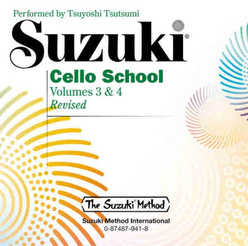 Suzuki Cello School, Vol 3 & 4