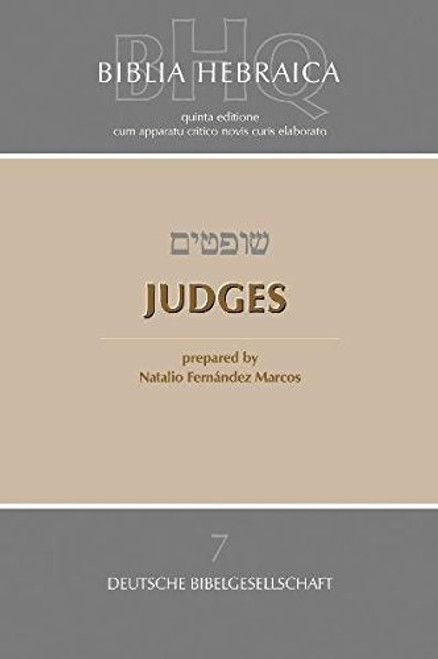 Judges (Biblia Hebraica Quinta)