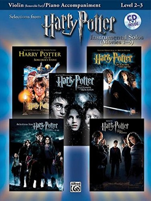 Harry Potter, Instrumental Solos for Violin/Piano Accompaniment (Movies 1-5) (Pop Instrumental Solo)