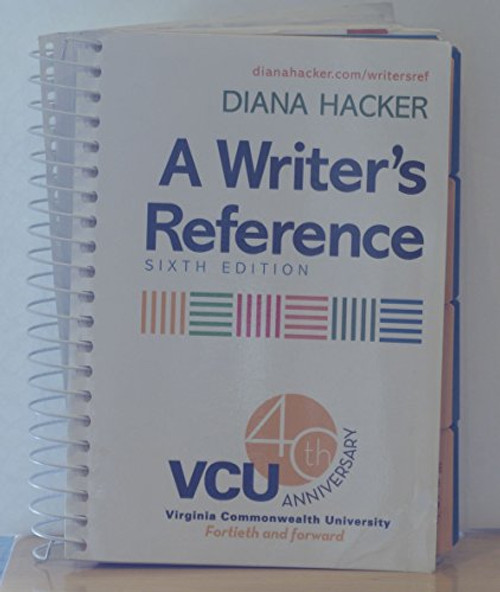 A Writer's Reference, VCU Custom Edition, 40th Anniversary Edition
