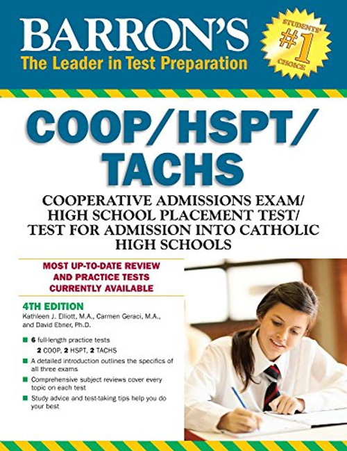 Barron's COOP/HSPT/TACHS, 4th Edition