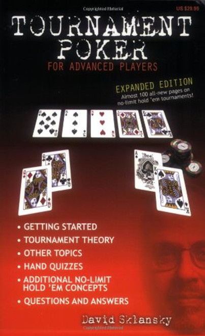 Tournament Poker for Advanced Players: Expanded Edition