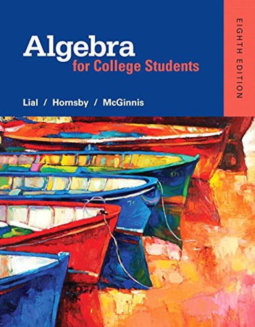 Algebra for College Students (8th Edition)
