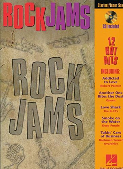 ROCK JAMS CLARINET BK/CD