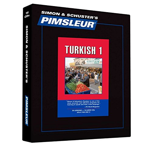 Pimsleur Turkish Level 1 CD: Learn to Speak and Understand Turkish with Pimsleur Language Programs (Comprehensive)