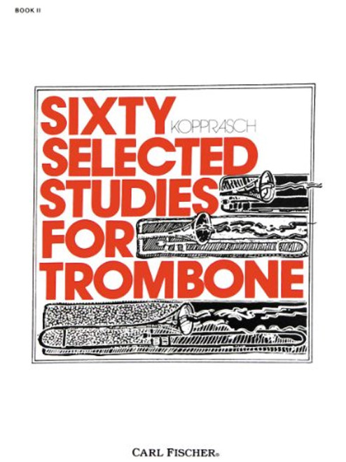 O2615 - Sixty Selected Studies for Trombone, Book II