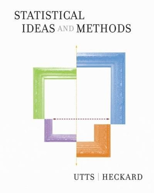 Statistical Ideas and Methods (with CD-ROM) (Available Titles CengageNOW)