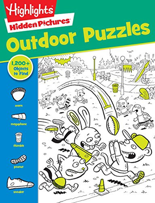 Outdoor Puzzles (Highlights Favorite Hidden Pictures Series) (Highlights(TM) Hidden Pictures)