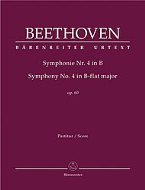 Symphony No. 4 in B-flat Major: Baerenreiter Full Score