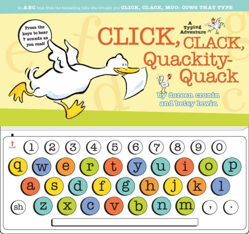 Click, Clack, Quackity-Quack: A Typing Adventure (A Click, Clack Book)