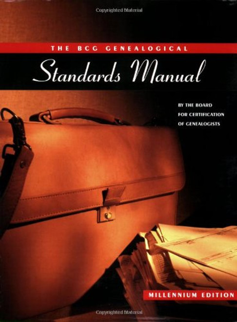 The BCG Genealogical Standards Manual
