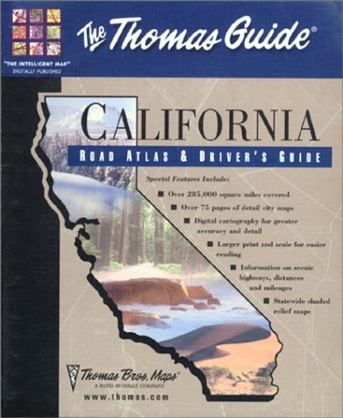 Thomas Guide 2000 California Road Atlas & Driver's Guide (California Road Atlas and Driver's Guide, 2000)