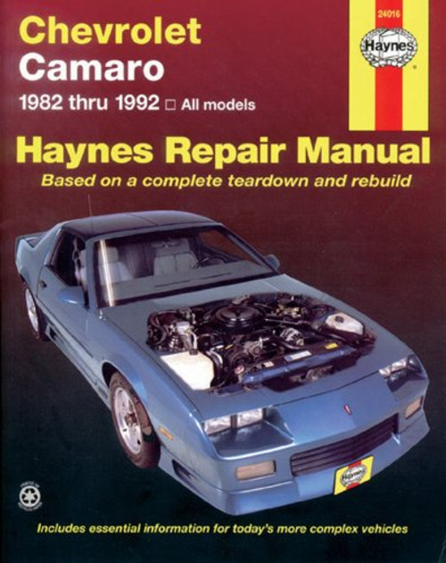 Chevrolet Camaro  '82'92 (Haynes Repair Manuals)